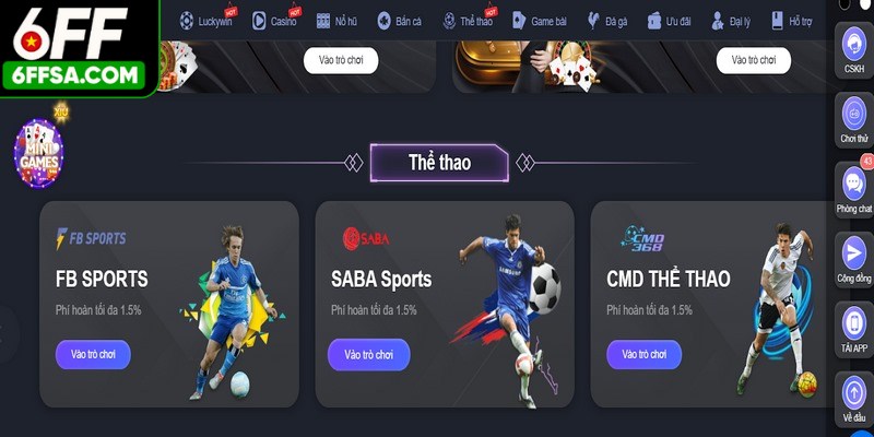 Thể thao kịch tính, cung cấp trận đấu hấp dẫn toàn cầu